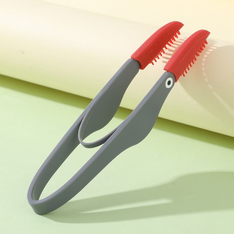 Pet Tear Marks Brush Pet Tear Marks Brush Cat Dog Eye Excrement Brush Soft Washable Pet Combing Brush With Handle Tear Comb Tear Stain Remover Comb Pet Grooming Tools